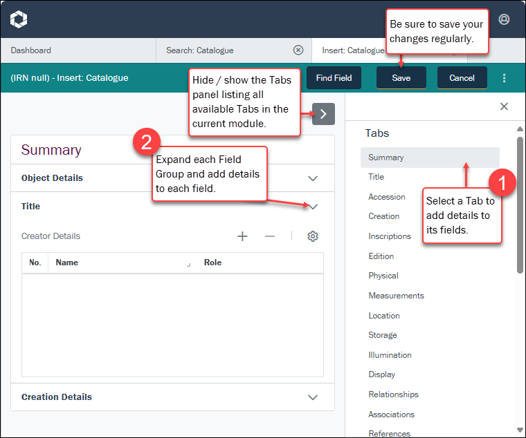 Click to enlarge Add new